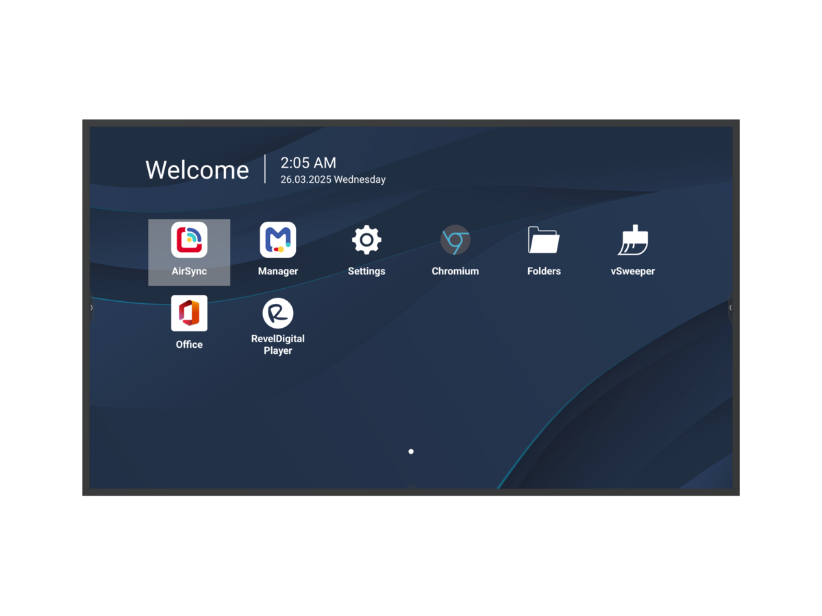CDE5531-1C - Wireless Display, 55" 4K