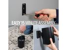 WSWME11-B2 - Wandhalter für Sonos Era 100, schwarz