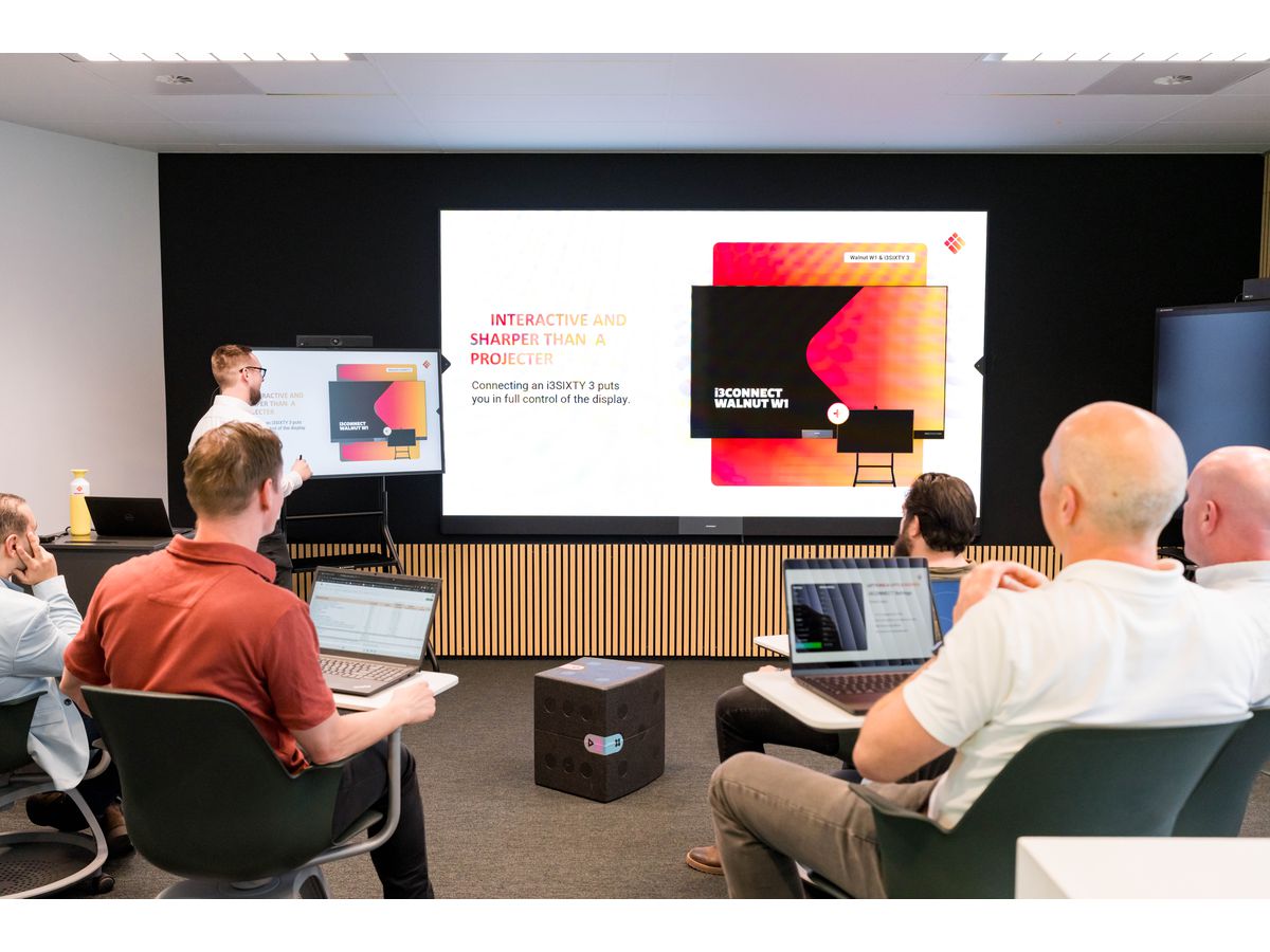 Walnut W1-165 Inch Kit - LED wall,i3CONNECT Studio