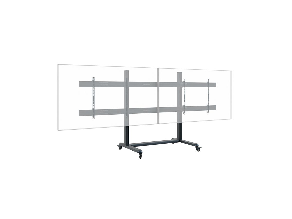 CPS Mobile Stand Dual 75 - 86 Zoll - Support mobile 2x75û86 Zoll