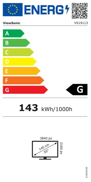 Energy label 90701747