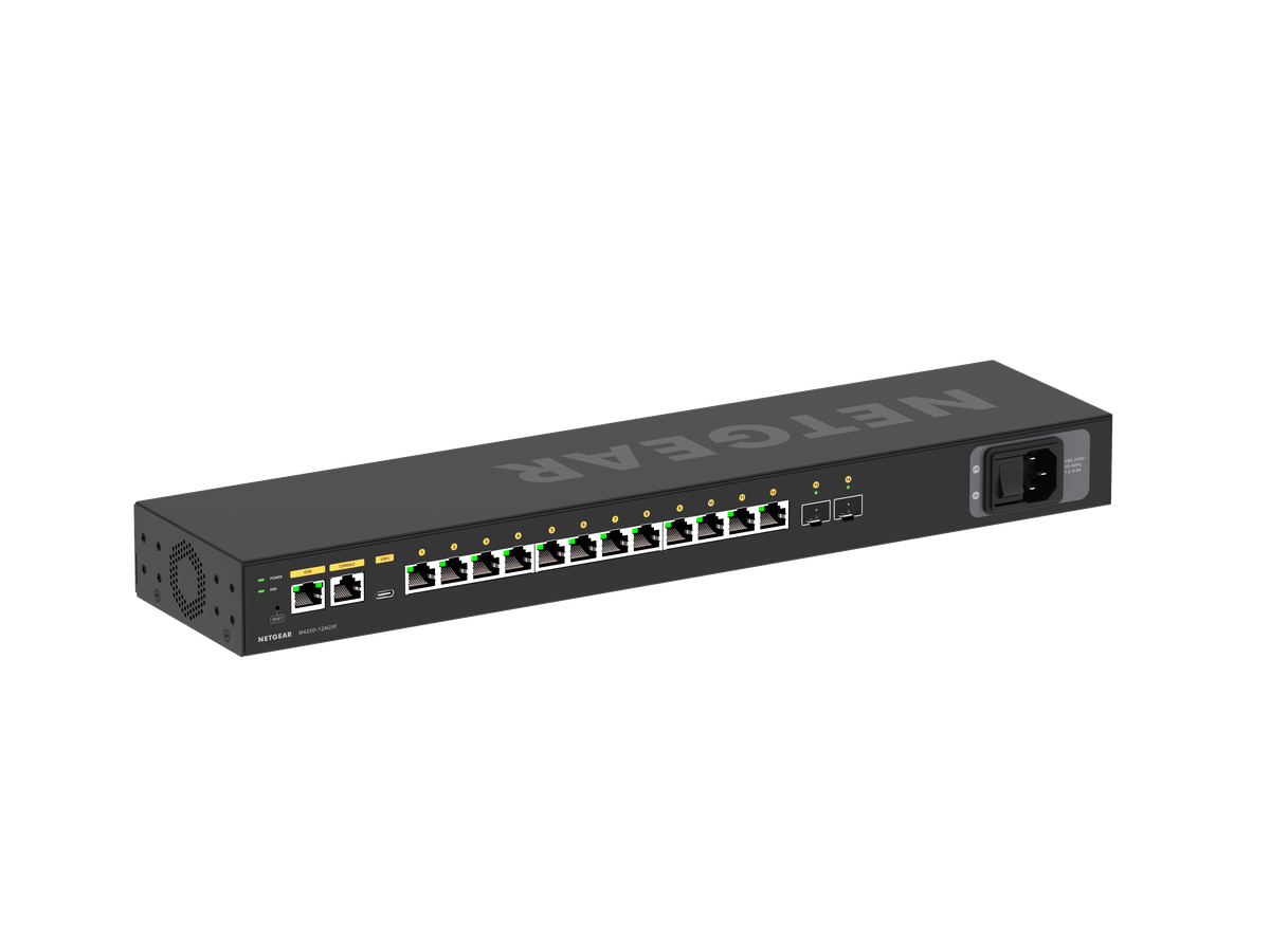 M4250-12M2XF 12xRJ45+ 2xSFP Port - Network Switch 14 Port 2.5G, Managed