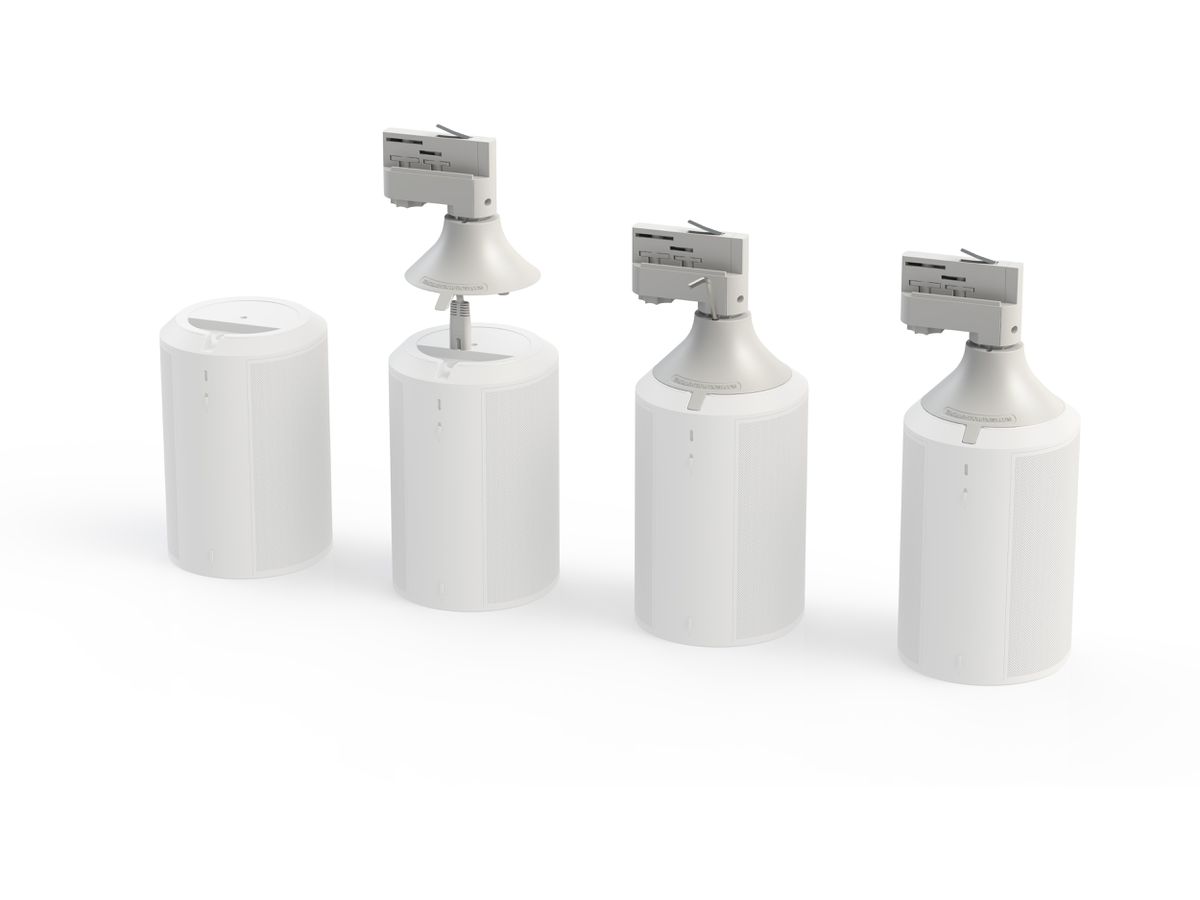 Stromschiene Halter weiss - passend für Sonos ERA100
