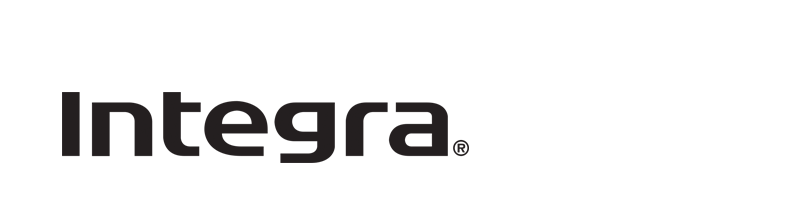 Integra Logo in schwarz