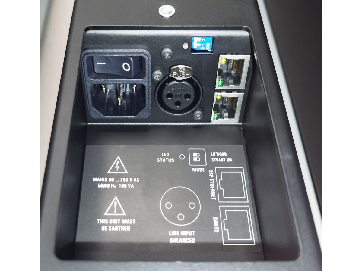 ZL-A 100 AlArray DANTE blanc - Line Array actif commandé par DSP