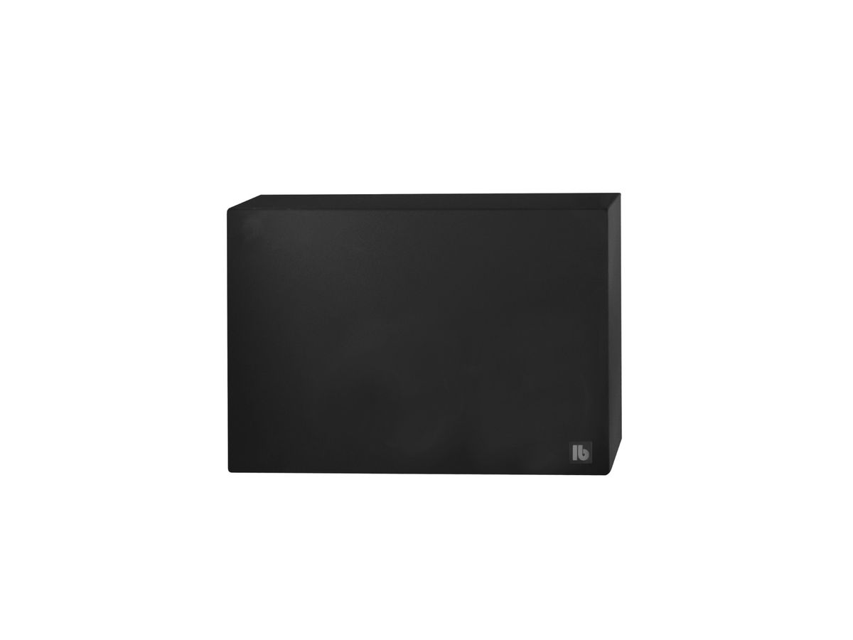 SUB 40 FA DANTE schwarz - Flacher aktiver Subwoofer 2 x 6,5 Zoll