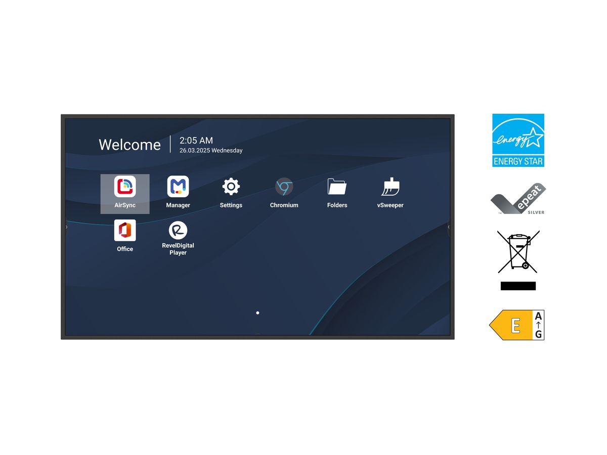 CDE5514-2C - Wireless Display, 55" 4K