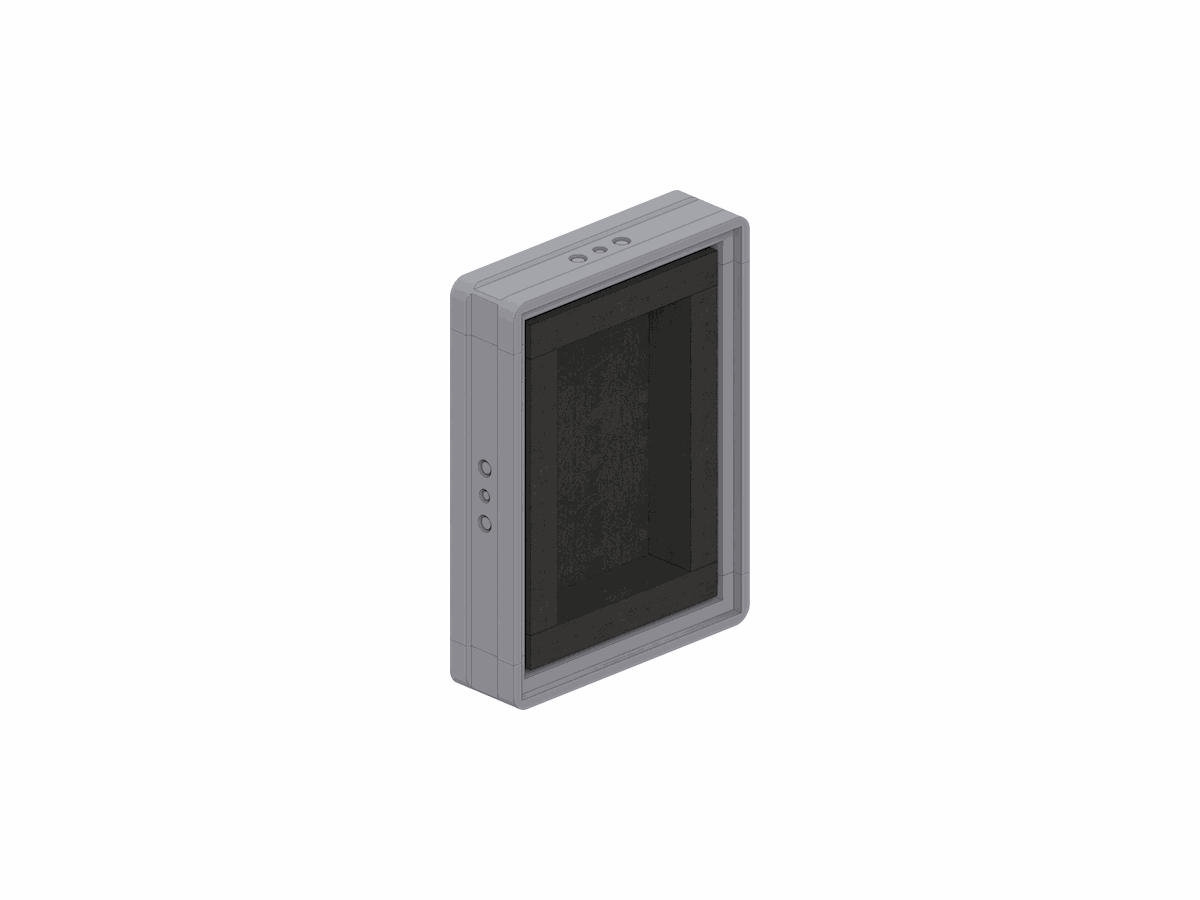 Swiss Sonos In-Wallboxx - Einbaugehäuse cut-out 273x176mm