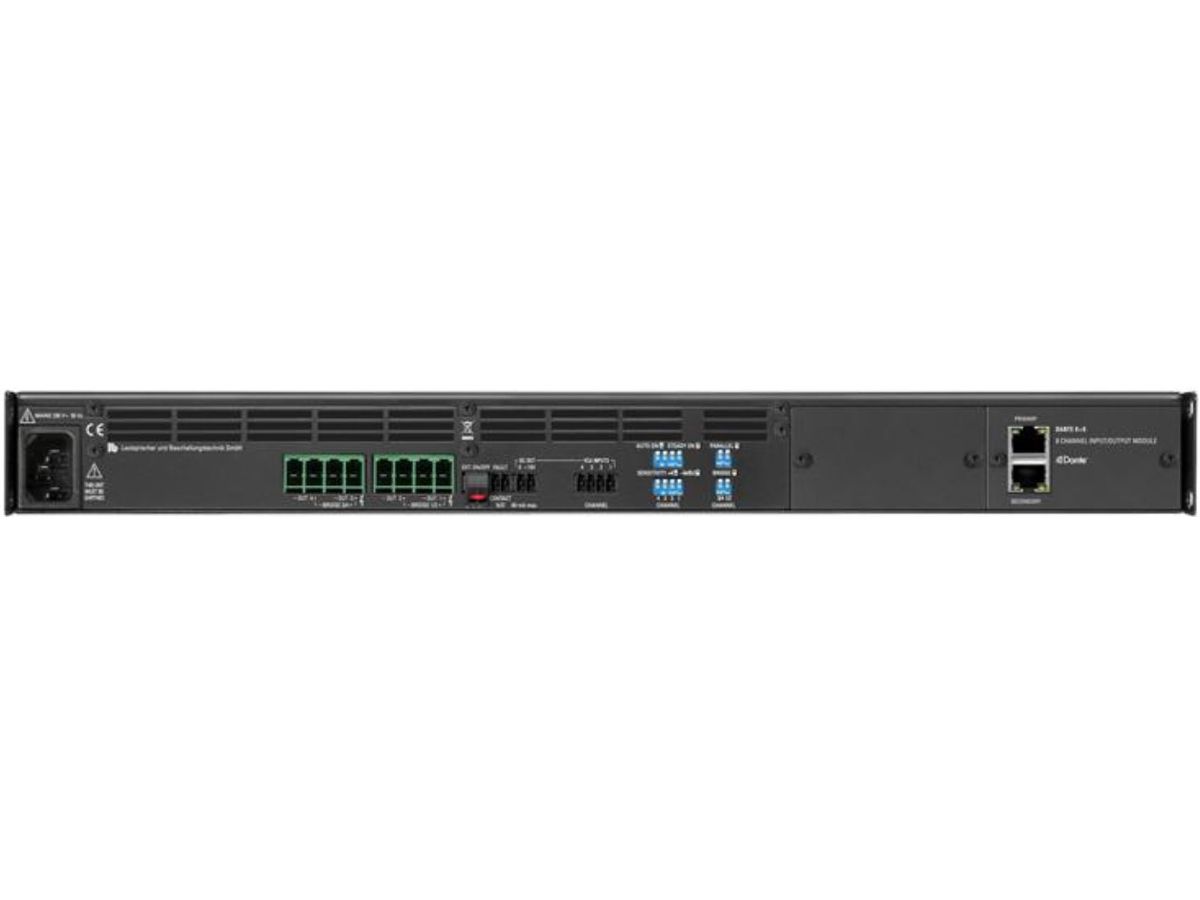 PA 4200 DANTE - 'Amplificateur de puissance, 19'', 1 UH,