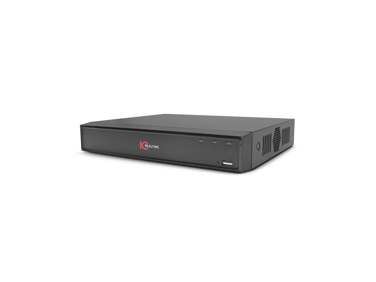 NVR-208NS - IP Edge Line - NVR, Integrated 8 Port POE Switch