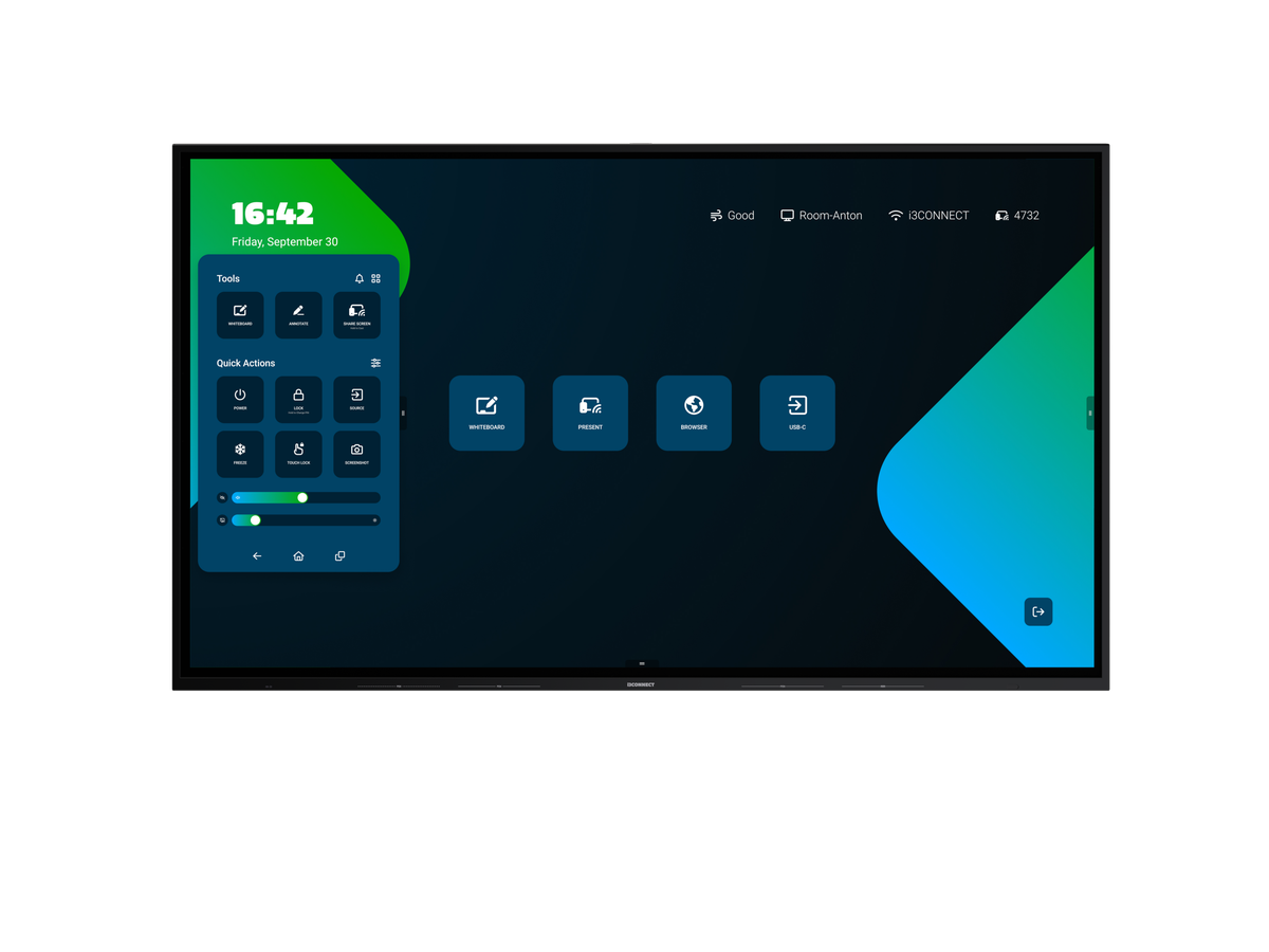 Aspen 4 86 - IR Touch Display, 86 Zoll, QLED, EDLA