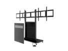 Pro-Tower L Dual - Standsystem mobil - 2 x 55-65 Zoll - VES