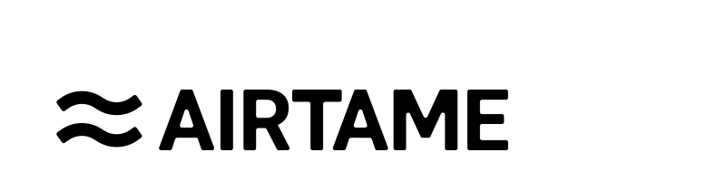 Logo von Airtame in Schwarz