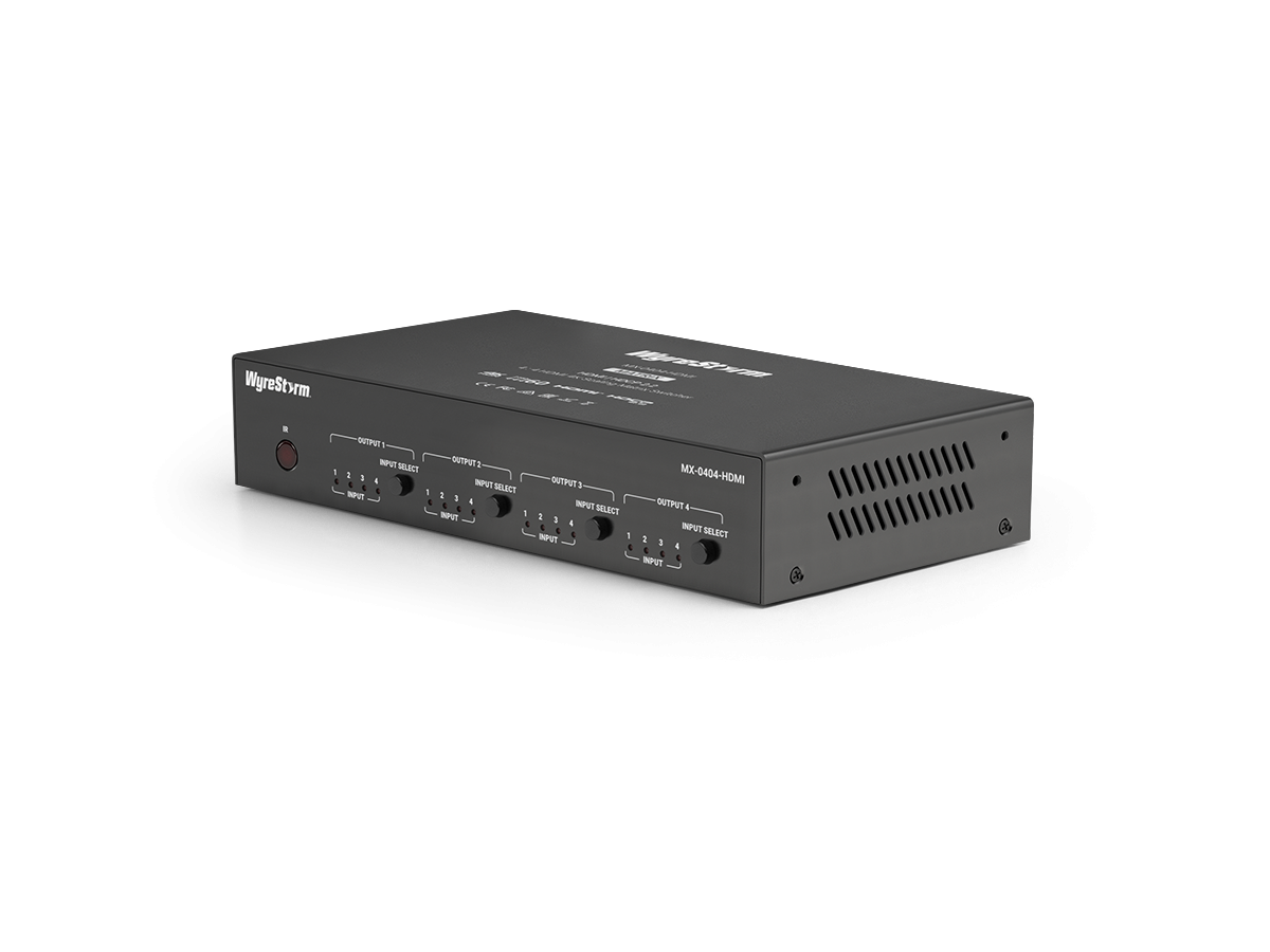 MX-0404-HDMI - Matrix 4x4 HDMI, Audio Out