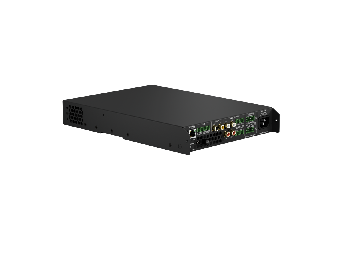 DSP Matrix Amplifier AMP-4-125 - 4 CH 125W, 2 CH 100V / 250W