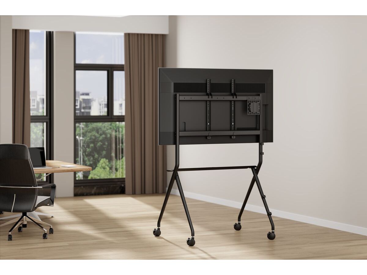 ESSENTIAL T1011 - Trolley pour écran, noir