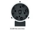 DE 200 HSP Polar schwarz - 2-Wege-Einbaulautsprecher, rund, 8 Ohm