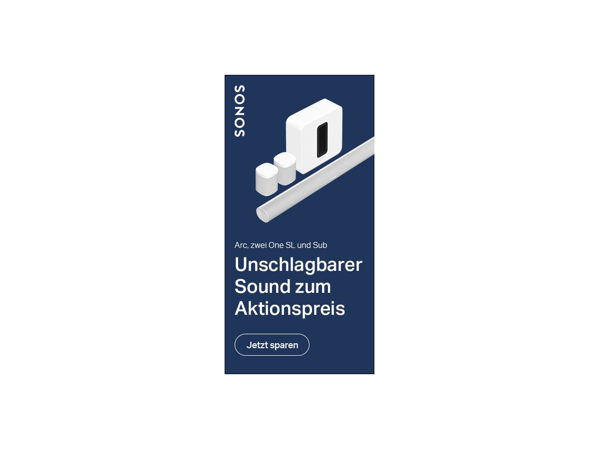 Bundle Sonos ARC & 2xOneSL & Sub weiss