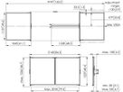 RISE WBS86 - Whiteboard-Set 86" für Rise 4000 Serie