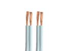 SHL7259 - Lautsprecherkabel 2.5mm weiss, 100m Roll
