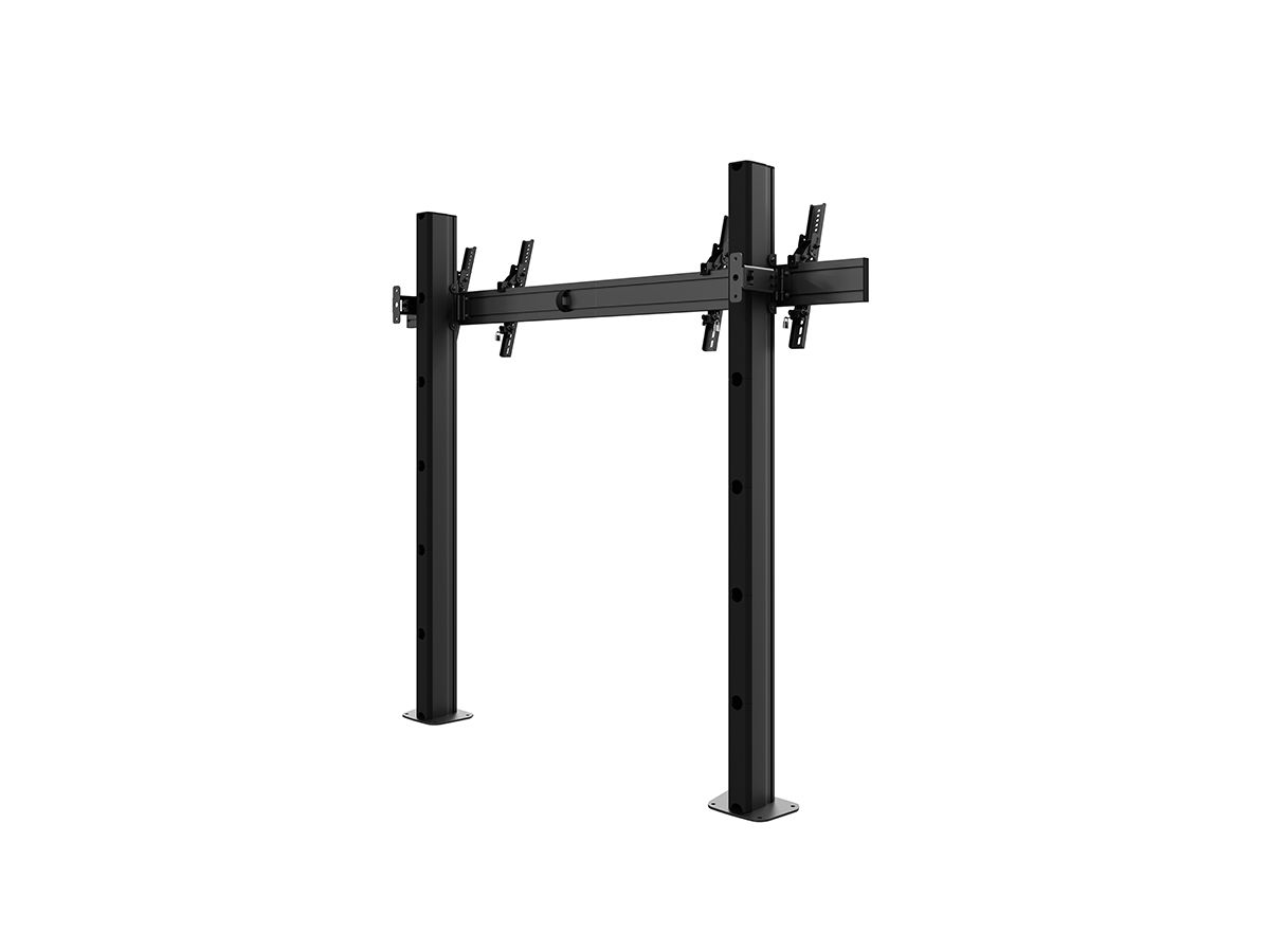 CPS Floor-Wall Dual 55 - 65 Zoll - Support sol-mur 2x55û65 Zoll
