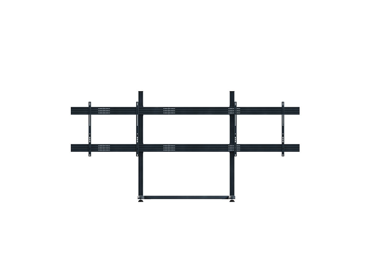 CPS Floorstand Dual 75 - 86 Zoll - Support libre 2x75û86 Zoll