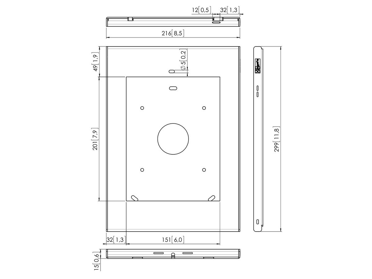 PTS 1214 - TabLock pour Ipad Air1, 2 & iPad Pro 9.7