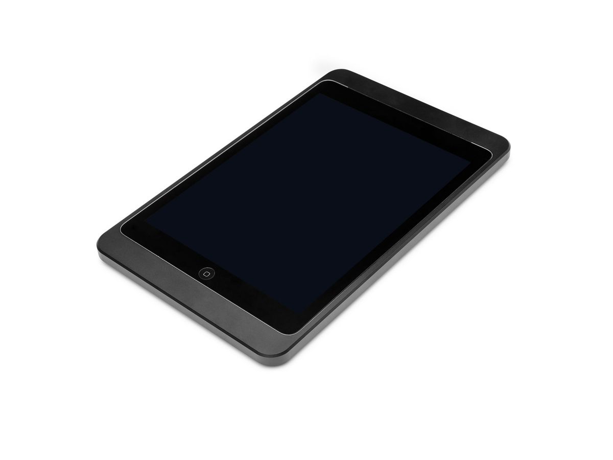 iPad Dame Wall schwarz eloxiert - iPad 10.2" (7 + 8 + 9th gen.)