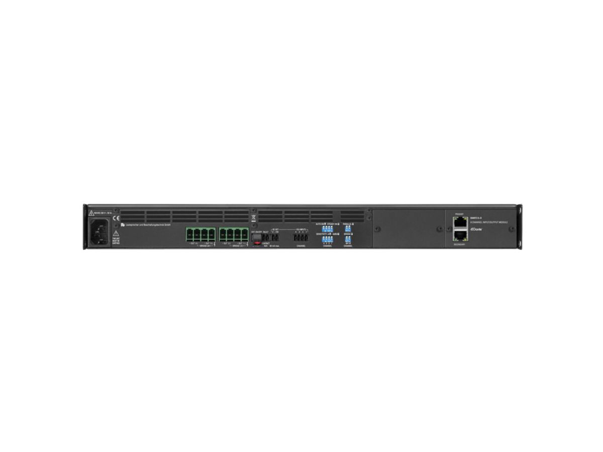 PA 4400 DANTE - 'Amplificateur de puissance, 19'', 1 UH,