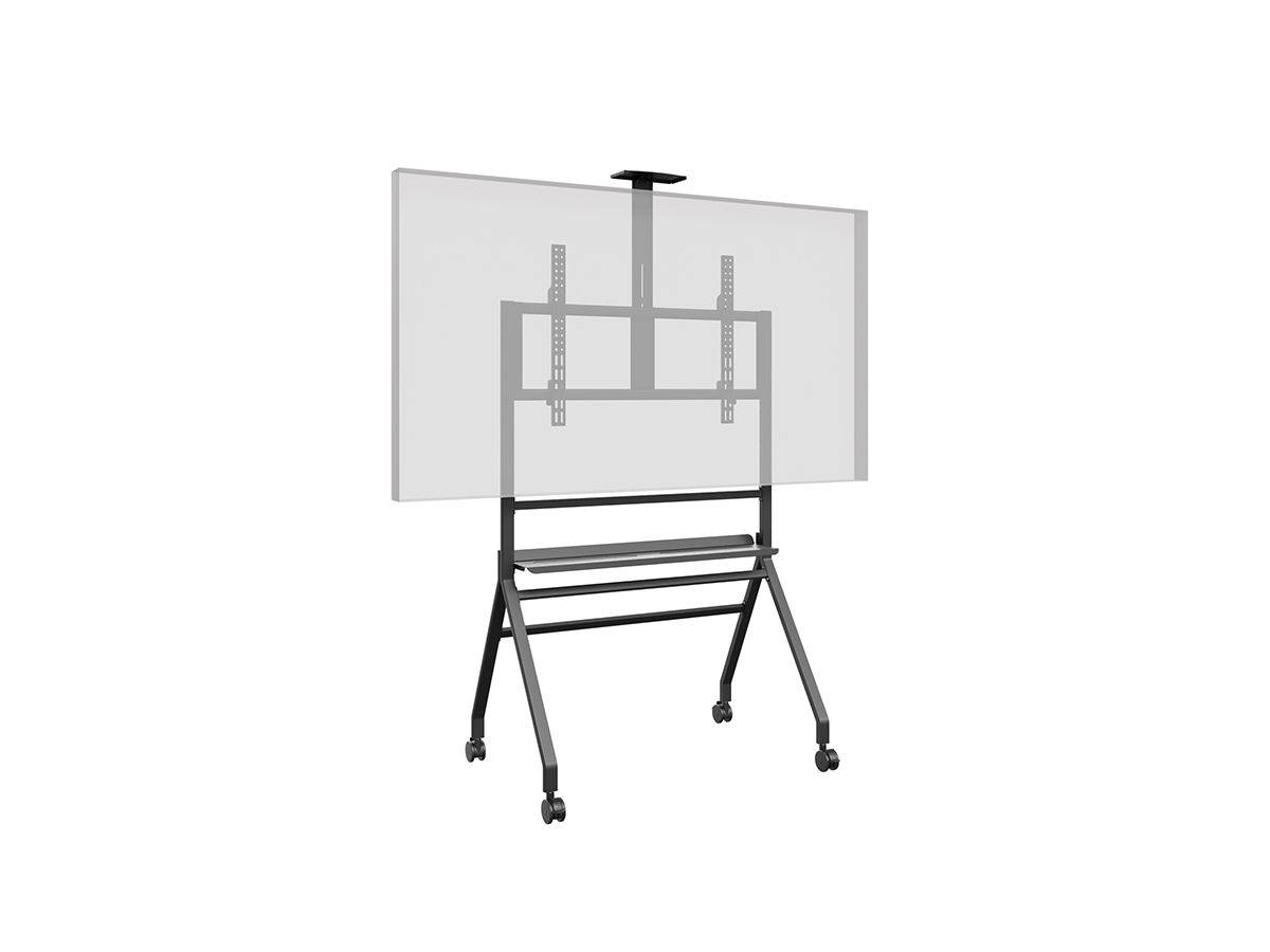 BrackIT Stand Scandio Black - Support mobile 55û86\ Zoll + tablette
