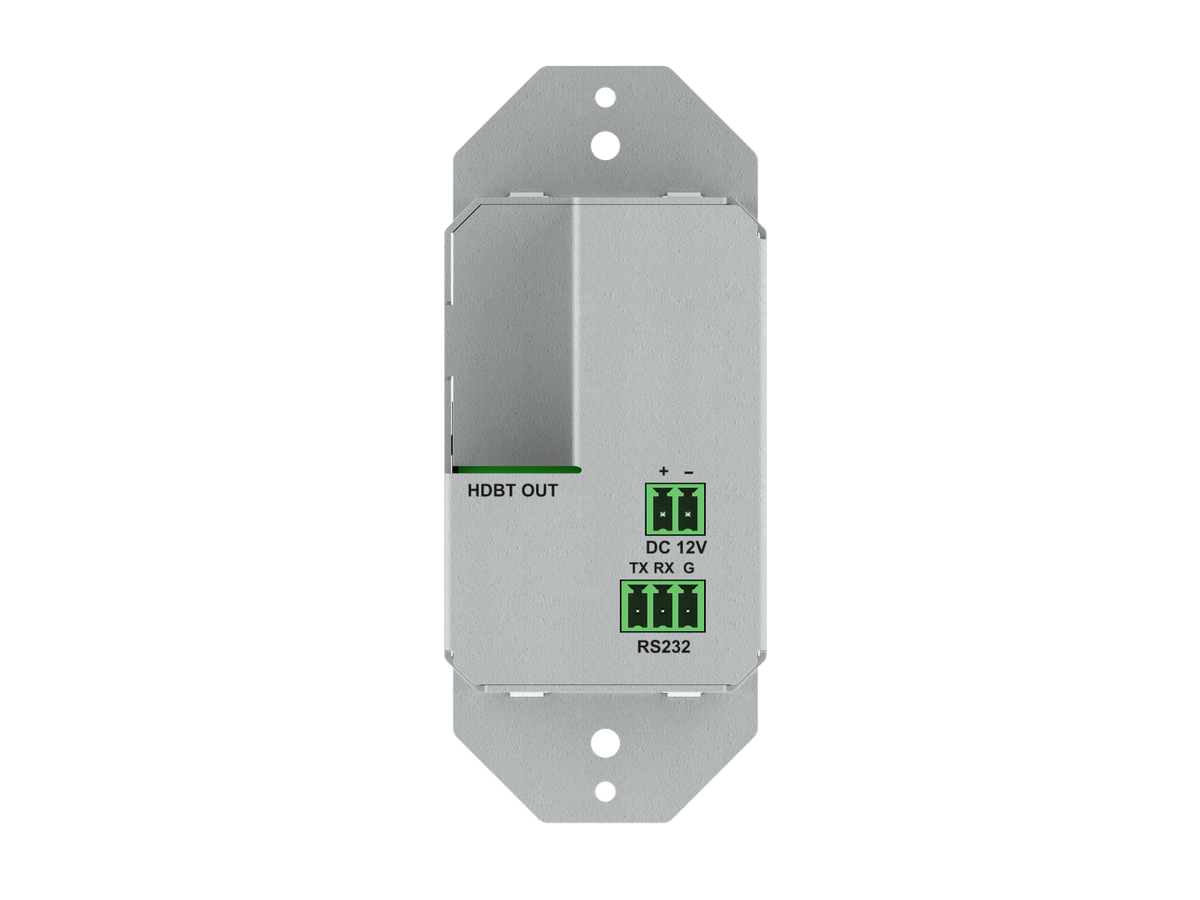 TX-35-IWC-KVM - Transmitter HDBT Inwall, USB-C