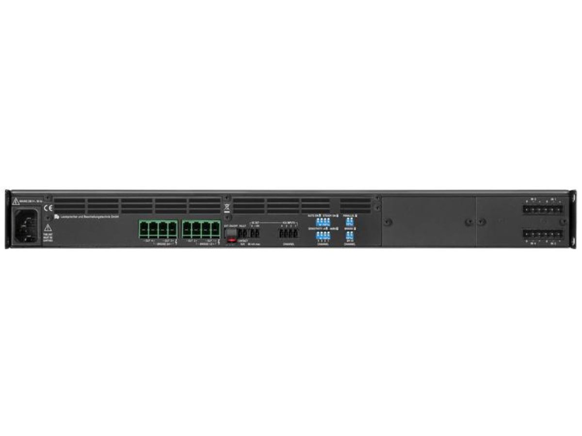 PA 4200 - Digitale 4-Kanal-Endstufe, Sym, 4x 200W