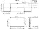 RISE WBS75 - Whiteboard-Set 75" für Rise 4000 Serie