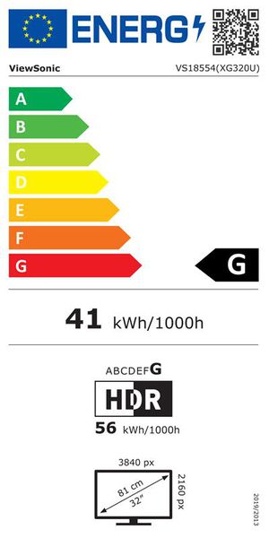 Energy label 90701130