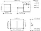 RISE WBS65 - Whiteboard-Set 65" für Rise 4000 Serie