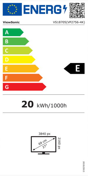Energy label 90701297