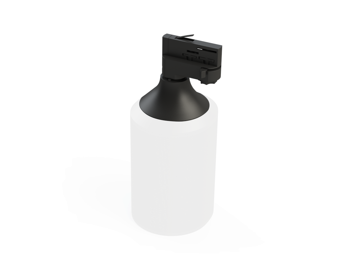 Stromschiene Halter schwarz - passend für Sonos ERA100