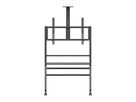 BrackIT Stand Scandio Black - Support mobile 55û86\ Zoll + tablette