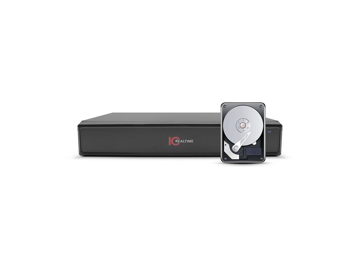 NVR-208NS - IP Edge Line - NVR, Integrated 8 Port POE Switch