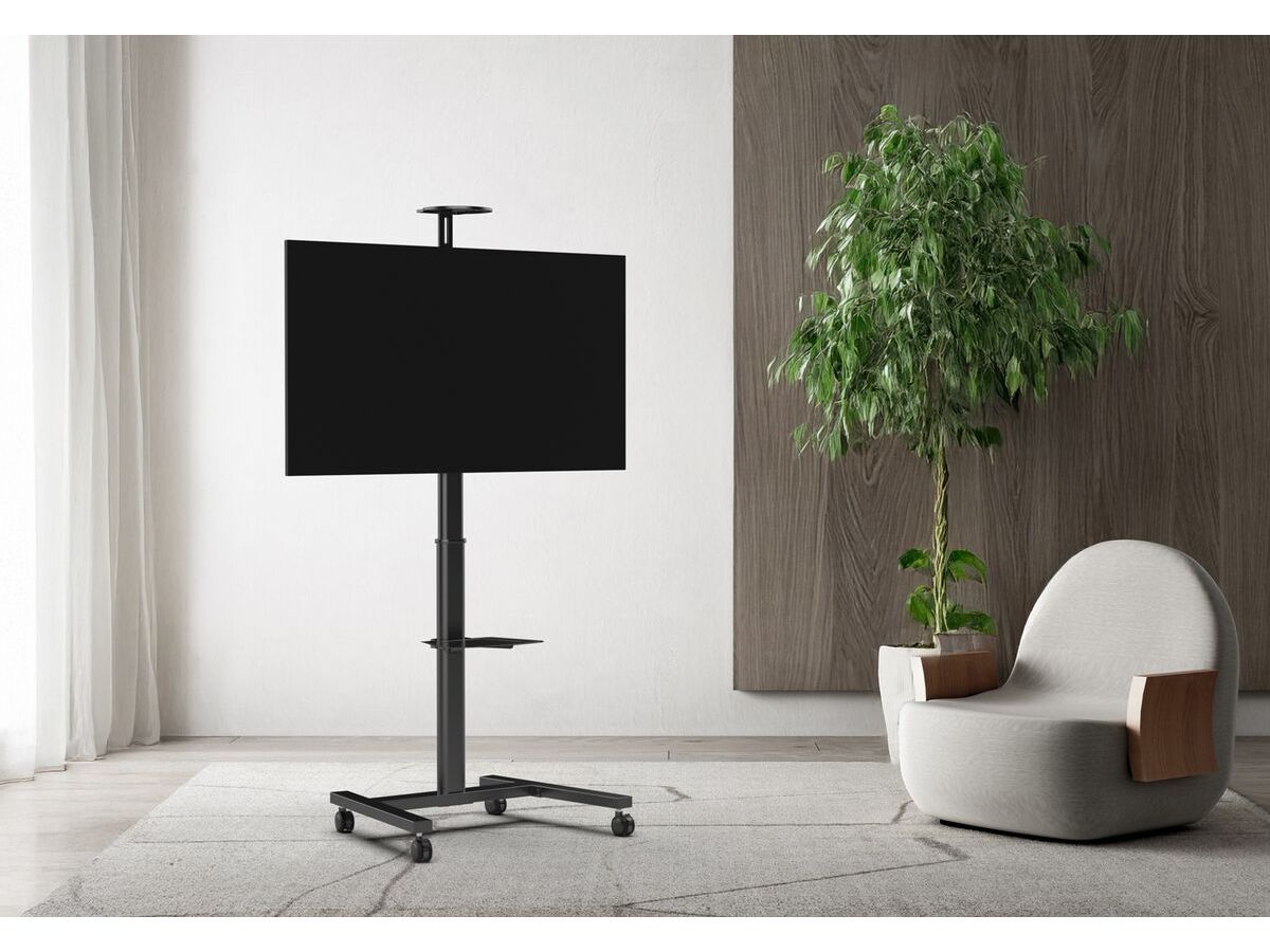 ESSENTIAL T1031 - Trolley pour écran, noir