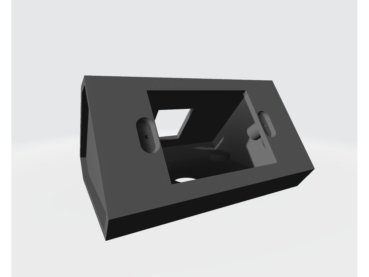 IST-5 Support de table noir paysage - pied de table pour IST-5