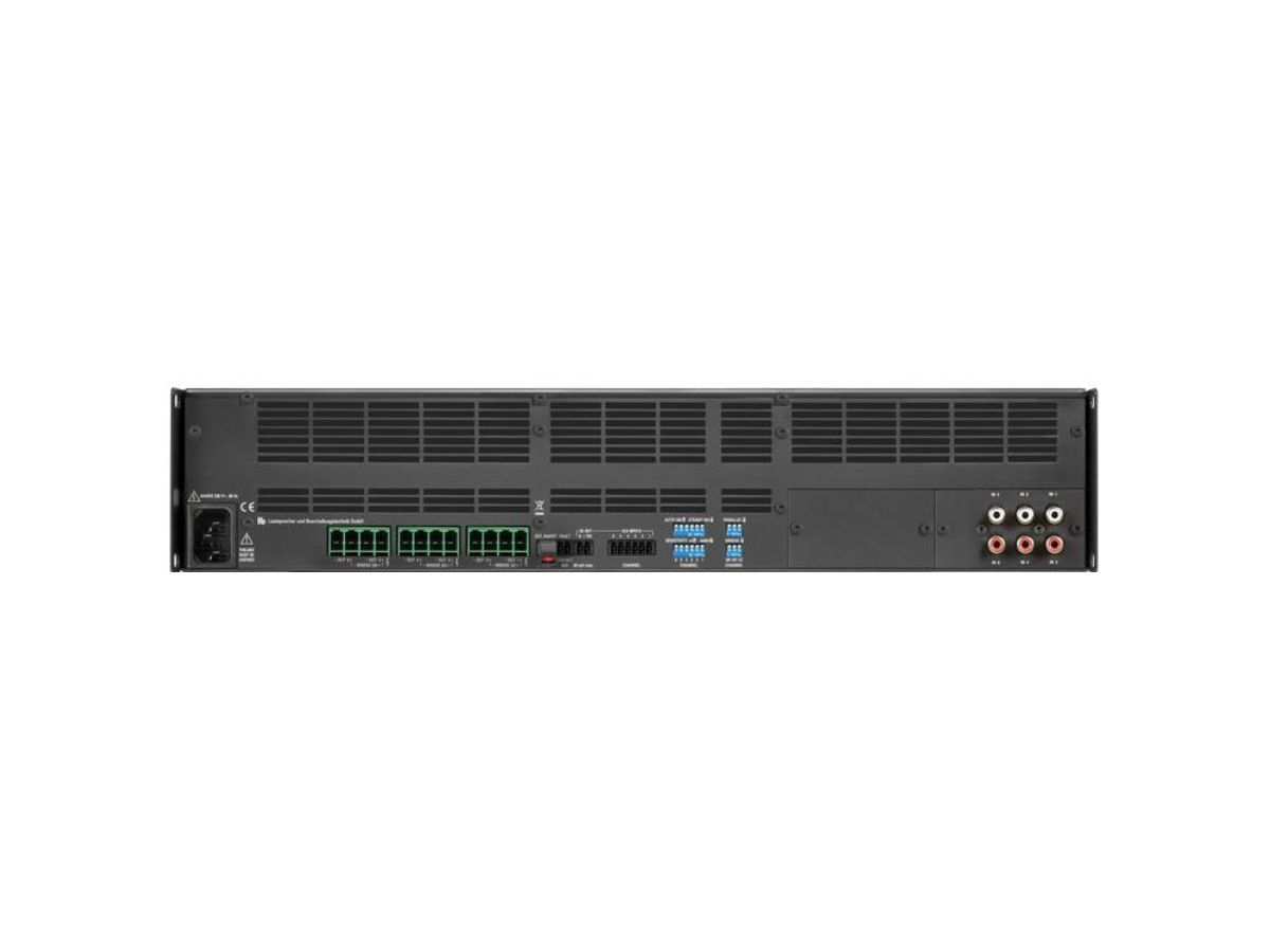 PA 6400 CINCH - 'Amplificateur de puissance, 19'', 2 UH,