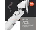 MOMO 4126 - Monitorhalter Motion+ Weiss