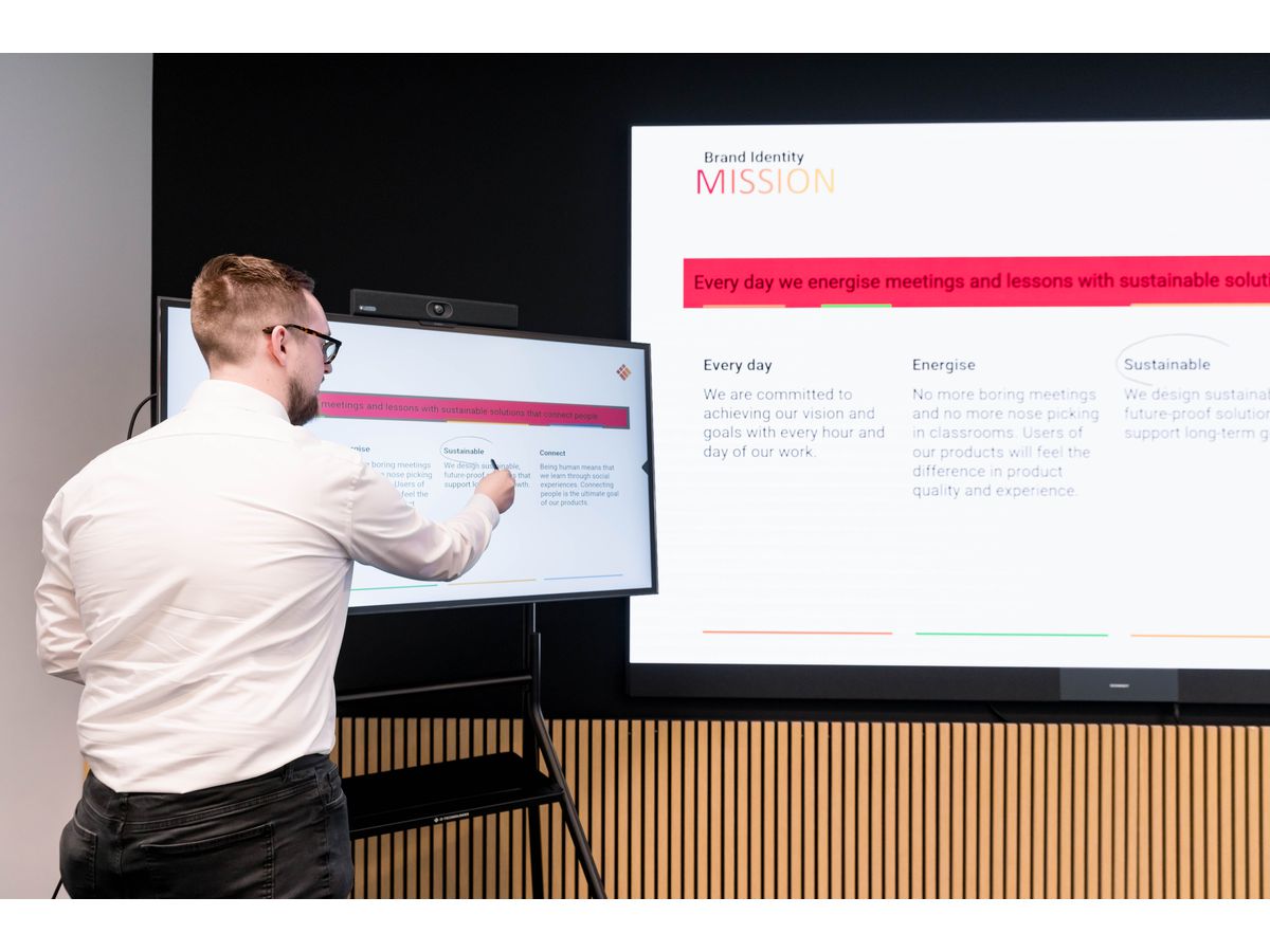 Walnut W1-165 Inch Kit - LED wall,i3CONNECT Studio