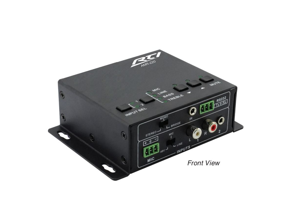 AMR-220  2x1 Audio Mixer Verstärker