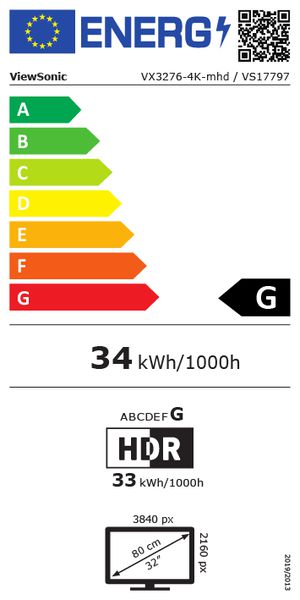 Energy label 9070029