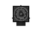 DE 200 CDQ noir - Enceinte encastrée 2 voies, carrée, 8 oh