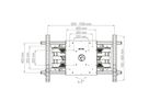 BrackIT XXL HD II - Fixation inclin./pivot 65û98\ Zoll VESA