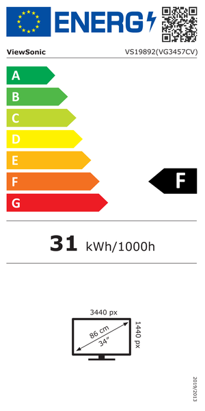 Energy label 90702607