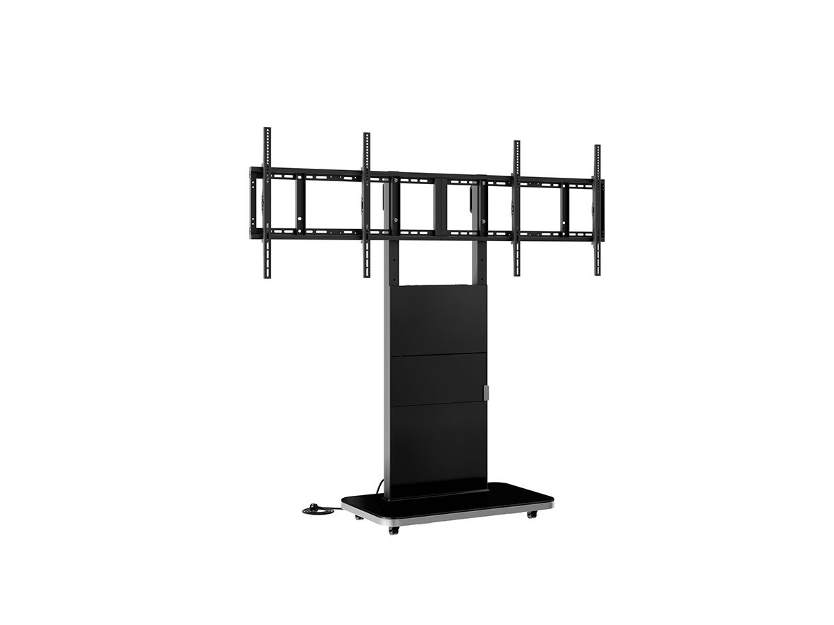 Pro-Tower M Dual - Support mobile 2x55û65 Zoll VESA 600